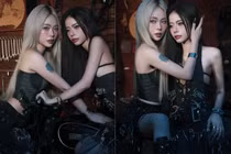 MXH bùng nổ với loạt ảnh tình bể tình của Misthy và bạn gái