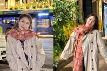 MC Khánh Vy 'sưởi ấm' mùa đông Hà Nội với bộ ảnh xuống phố cực ngọt ngào