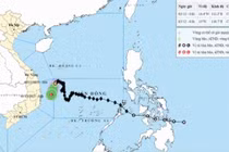 Áp thấp nhiệt đới suy yếu thành vùng áp thấp, gió dưới cấp 6