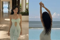 Sĩ Thanh diện váy cắt xẻ khoe đường cong 'mê người' 