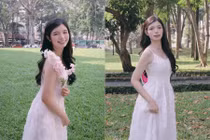 'Hot girl quân nhân' Bảo Chinh giao diện ngọt ngào chào tuổi 22