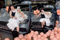 Hot girl Thúy Kiều FAPtv tậu xế hộp tiền tỷ nhân dịp sinh nhật tuổi 32