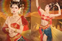 Nữ cosplayer khiến fan ngỡ ngàng với màn biến hình lộng lẫy, ma mị