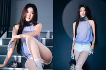 Thúy Ngân lên đồ thời thượng, không hở vấn chiếm spotlight