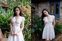 Bà xã Hà Đức Chinh ngày càng bùng nổ nhan sắc, thần thái hút hồn