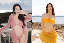 Thời trang đi biển nóng bỏng của người mẫu xe hơi Thái Lan