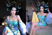 Yugi Kiều Oanh gây 'sát thương chuẩn 100%' với màn cosplay tướng Liên Quân