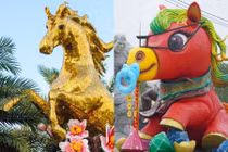  Linh vật ngựa Tết Bính Ngọ mới 'trình làng' cực ấn tượng