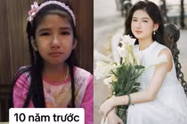 Hé lộ ảnh ngày bé của mỹ nhân xinh như hoa hậu “nàng Mơ”