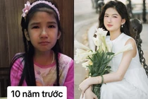 Hé lộ ảnh ngày bé của mỹ nhân xinh như hoa hậu “nàng Mơ”
