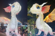 Mô hình đèn Trung thu ở Thái Nguyên khiến netizen xuýt xoa vì quá đáng yêu