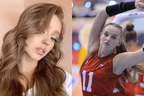 Nhan sắc gây thương nhớ của Hoa khôi bóng chuyền Nga