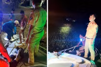 Cứu sống nam thanh niên nhảy cầu tối mùng 2 Tết tại An Giang