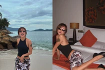 'Vợ quốc dân' Phương Ly phong cách cực chiến sau nhuộm da