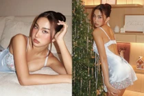 Huyền 2k4 gợi cảm tràn màn hình với váy ngủ mỏng manh 