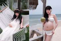 Hot girl trứng rán tranh thủ đi du lịch trước khi “nằm ổ”