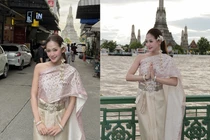 Mẫu ảnh có tên độc lạ hóa 'quý cô' xứ chùa Vàng hút ánh nhìn