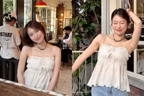 MC Khánh Vy giao diện bánh bèo ngọt ngào 'ngắm là yêu'