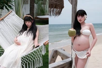 Hot girl trứng rán tranh thủ đi du lịch trước khi “nằm ổ”