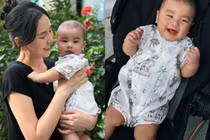 MC Mai Ngọc khoe con trai gần 5 tháng tuổi kháu khỉnh, đáng yêu