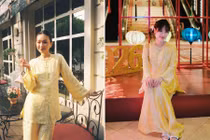 Hot girl Việt lăng xê mốt áo bà ba cho Tết 2026 nổi bật