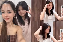 Con gái MC Bạch Lan Phương trổ mã, ngày càng xinh đẹp