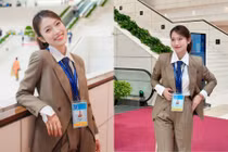 Khánh Vy xuất hiện đĩnh đạc tại Lễ mở ký Công ước Hà Nội