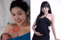 'Hot girl trứng rán' hạnh phúc khoe khoảnh khắc vượt cạn thành công