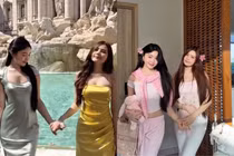 Hai ái nữ nhà MC Quyền Linh cùng chung khung hình, visual xinh tràn màn hình