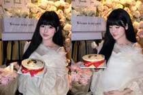 “Hot girl trứng rán” yêu kiều đón tuổi mới với bụng bầu lớn