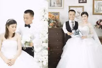 Chuyện tình chàng trai 1m28 cưới vợ 1m62 viral mạng xã hội