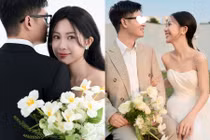 Ảnh cưới đẹp như mơ của nữ streamer từng 2 lần mắc ung thư