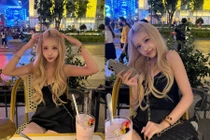 'Rosé bản Việt' thả thính fan với loạt ảnh ăn tối ngọt ngào