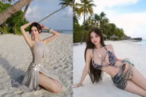 Hot girl triệu fan viral với loạt ảnh đi biển khoe body siêu thực