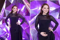 Nhan sắc thăng hạng khi mang bầu lần 3 ở tuổi 35 của Nhã Phương