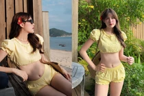 Hot girl Tăng Mỹ Hàn lên đồ khoe body "căng đét", vòng eo cực phẩm