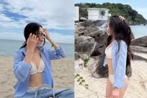 Nữ streamer Mina Young 'hâm nóng' mùa đông với bộ ảnh bikini cực cháy