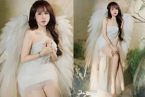 Nữ cơ thủ Lê Tuyết Anh hóa thiên thần đốn tim fan trong bộ ảnh mới