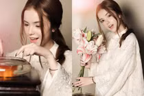 'Hot girl Muvik’ một thời giao diện trưởng thành, đằm thắm trong tà áo dài