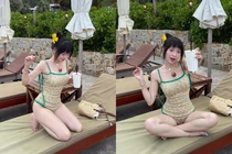 Thúy Kiều FAPTV 'bung lụa' với bikini khiến fan xuýt xoa