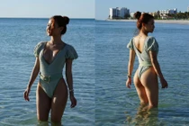 Louis Phạm diện bikini nóng bỏng bên người yêu sau drama lộ clip hôn trai lạ