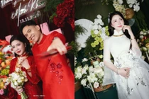 Nhan sắc xinh đẹp của cô chủ tiệm vàng mới cưới tiền vệ tuyển Việt Nam