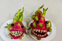 Mẹ trổ tài làm đồ Trung thu cho con mà tác phẩm ngỡ Halloween