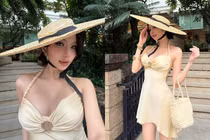 “Thánh nữ lắc hông” diện váy lụa mỏng manh gây thương nhớ