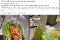 Bạn trai đi ăn với sếp 'gói đồ thừa về cho mình', cô gái nhờ netizen phân xử