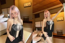 Streamer gốc Việt khiến fan 'mất ăn mất ngủ' với mốt không nội y nóng bỏng