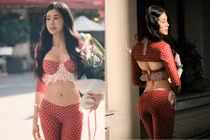 'Hot girl phòng gym' khoe đường cong tuyệt mỹ đón Giáng sinh