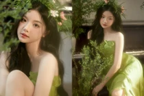 'Hot girl mukbang' Quỳnh Trương giao diện tiên nữ rừng xanh ngọt ngào