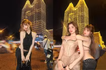 Hot girl ăn mặc táo bạo chụp ảnh bên nhà thờ Đức Bà gây tranh cãi