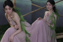 Lọ Lem nhà MC Quyền Linh hóa nàng thơ trong trẻo với tà yếm cách điệu